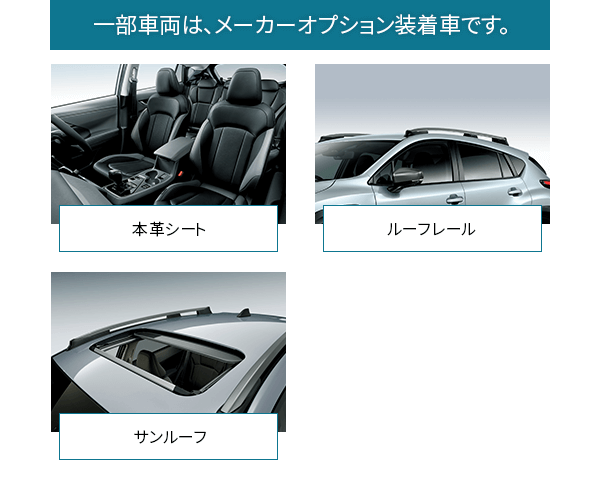 一部車両は、メーカーオプション装着車です。