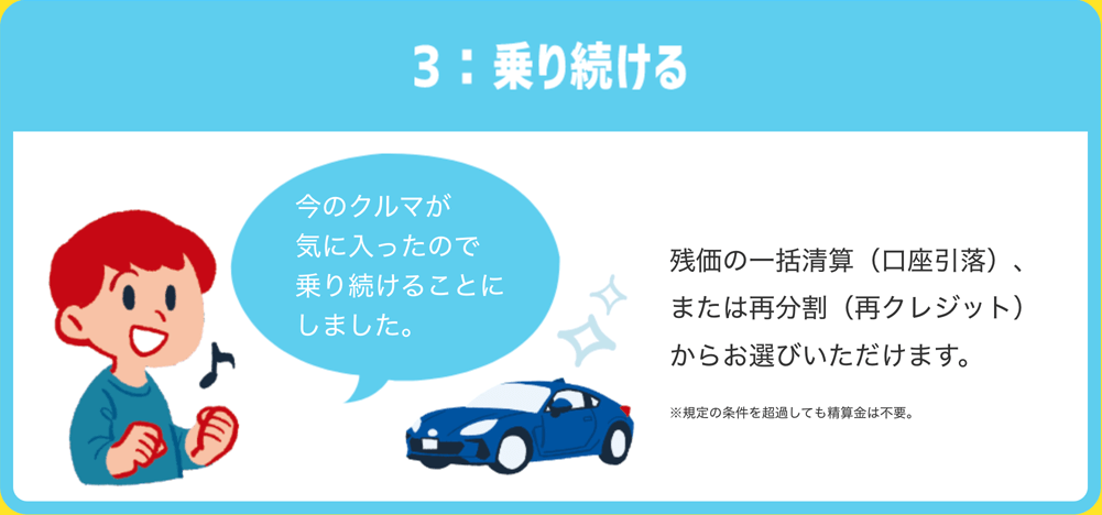 乗り続ける