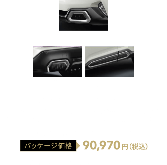 アクセントカラーパッケージ パッケージ価格90,970円（税込）