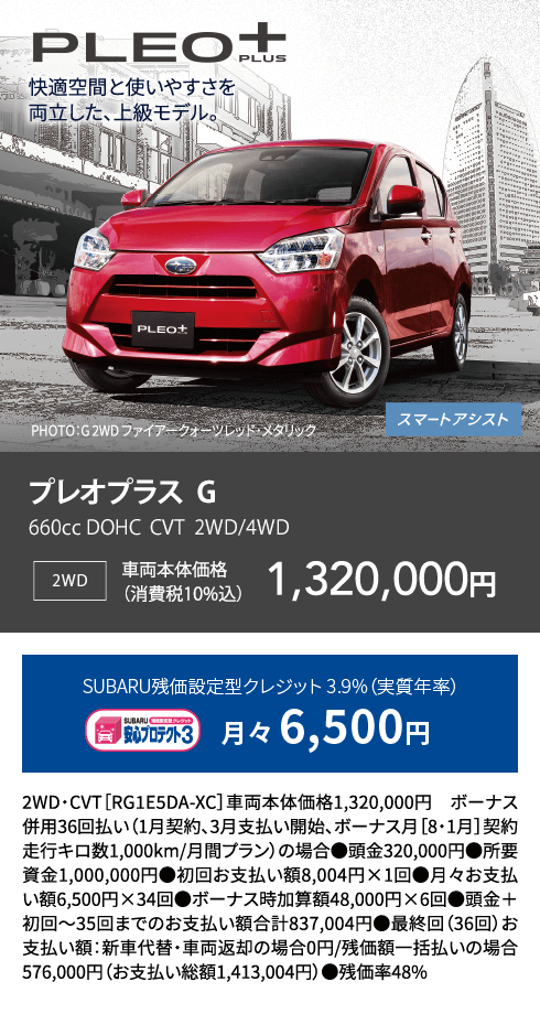 PLEO＋プレオプラスG