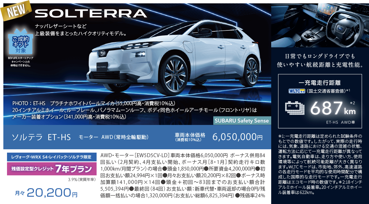 NEW SOLTERRA ソルテラ ET-HS
