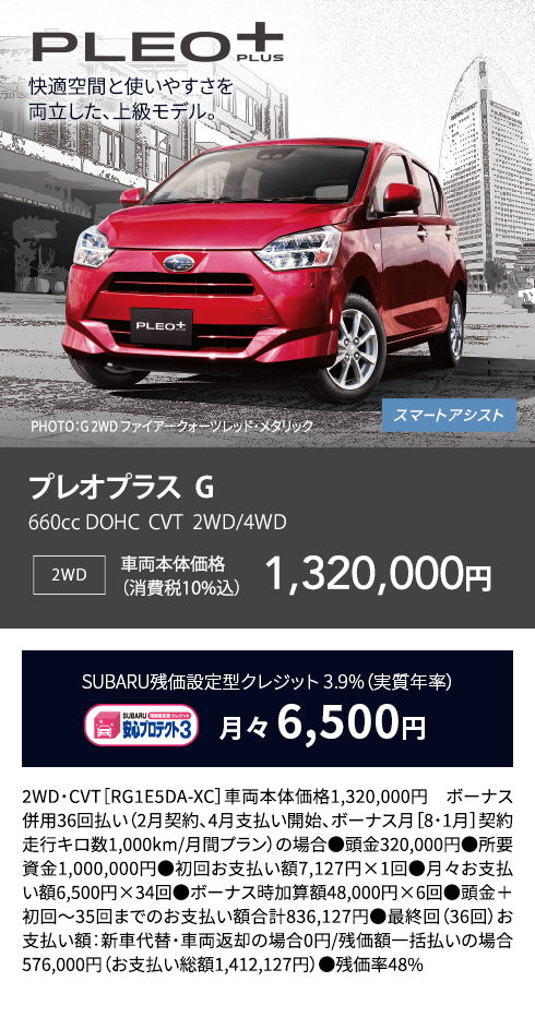 PLEO＋プレオプラスG