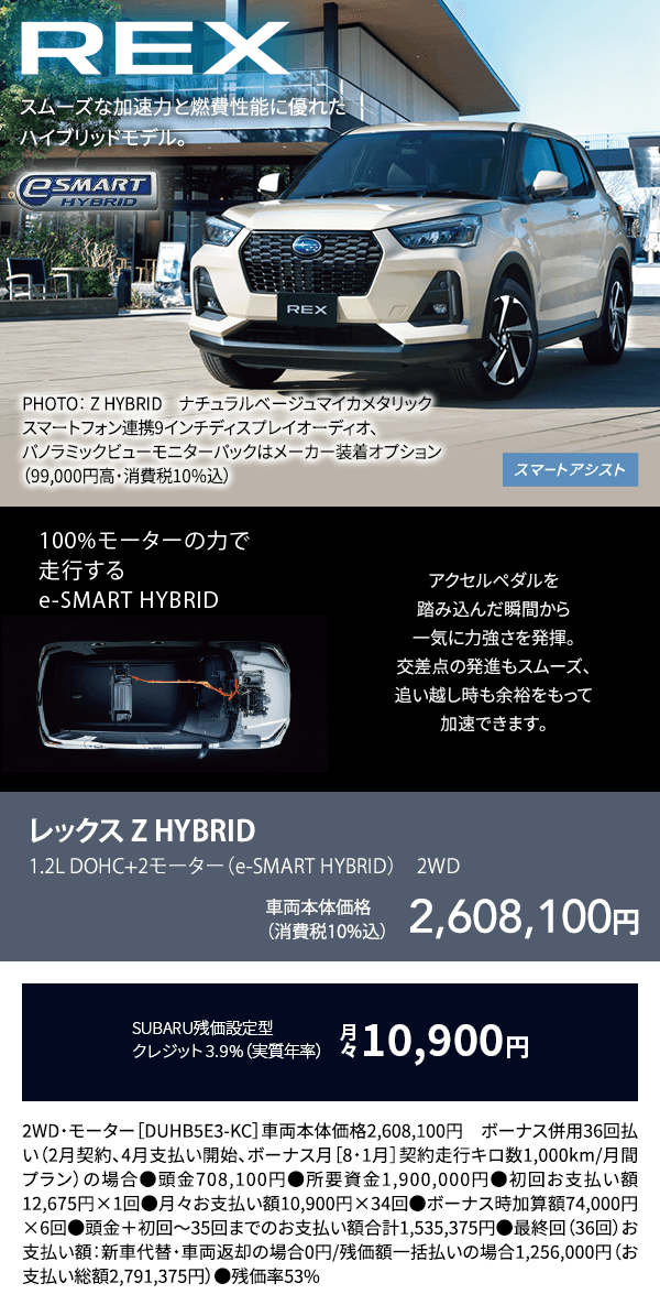 REX レックス Z HYBRID