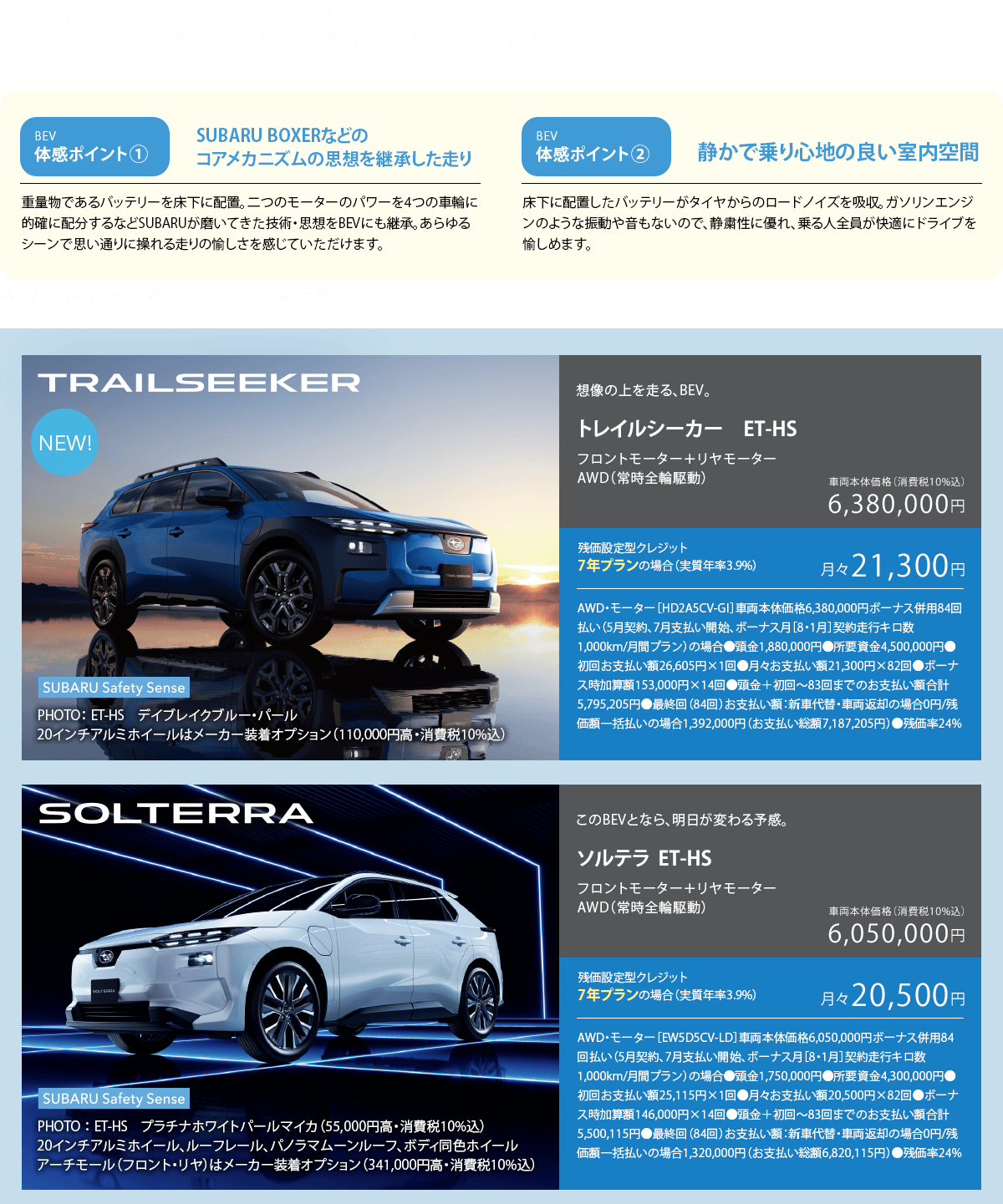 バッテリー式電気自動車（BEV）