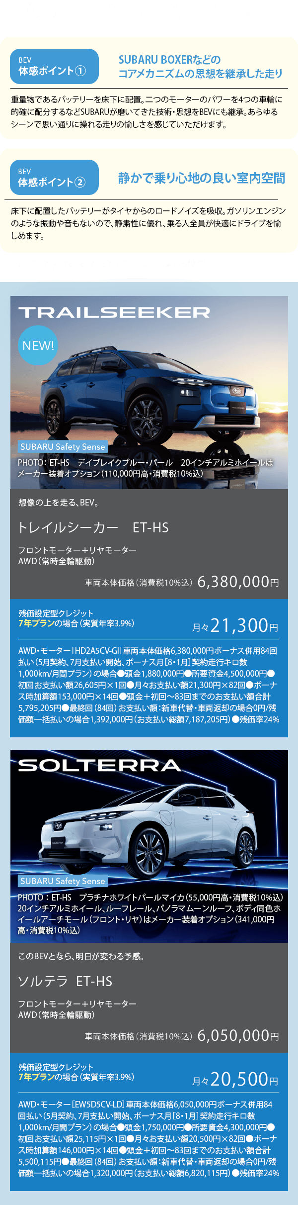 バッテリー式電気自動車（BEV）