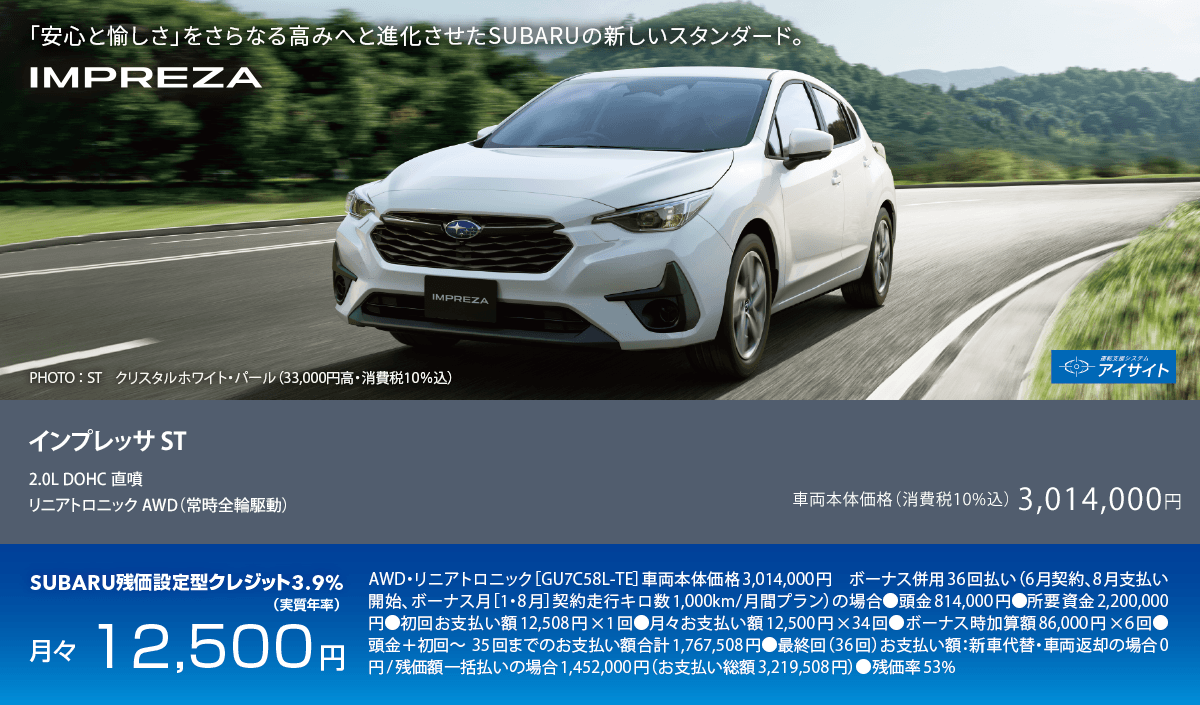 インプレッサ ST